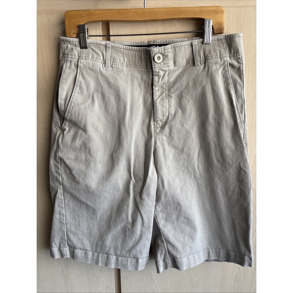 Dixxon D-Flex Khaki Tan Shorts Mens Size 32 Flat Front